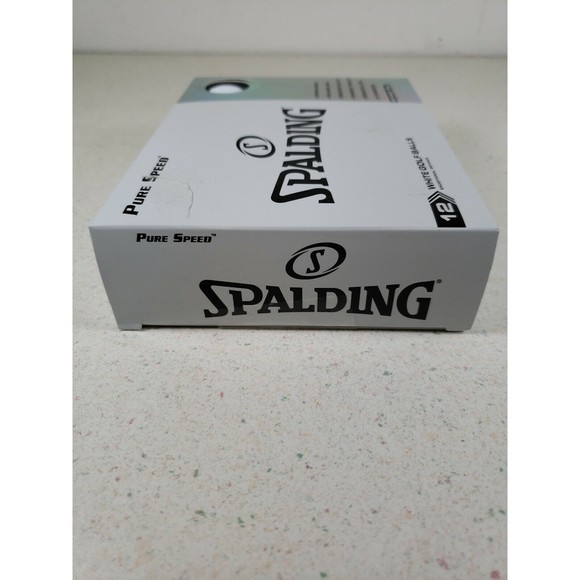 Spalding Pure Speed Golf Balls White Exceptional Distance New Sealed - Picture 7 of 10